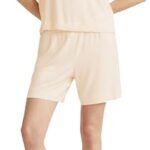 United Colors of Benetton Bermuda 36MX3900N Pantalone del Pigiama, Beige, S Donna